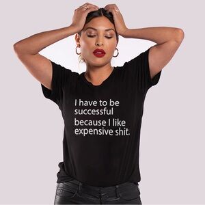 I have to be successful tee large nwt